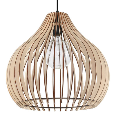Sollux Lighting LED pendellampe APRILLA, 1xE27 fatning, 220-240V, IP20, mat guld aluminium, CE RoHS