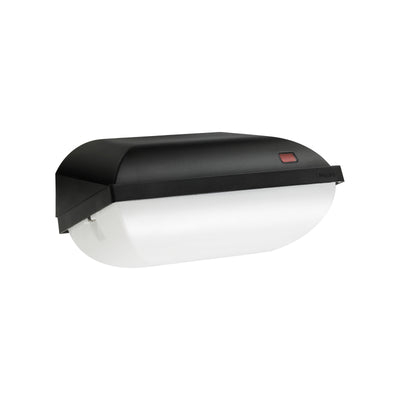 Philips CoreLine FWC LED væglampe 9W 3000K 900 lumen IP54 IK08 Sort ikke-dæmpbar med fotocelle