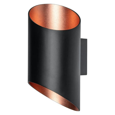 LED Vægspot Smart+ WIFI Orbis Sort, 12W, CCT 3000K-4000K-6500K, 700 lumen, IP20 indendørs belysning