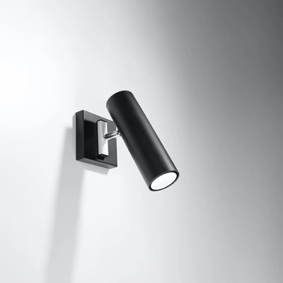Sollux Lighting DIREZIONE LED væglampe Sort, Aluminium, IP20, 220-240V, 50W maks, CRI 80, CE RoHS