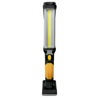 Technik LED Lommelygte W50 COB+XPG 1000 lumen Hvid IP55 med USB Type-C Genopladeligt Batteri og Powerbank
