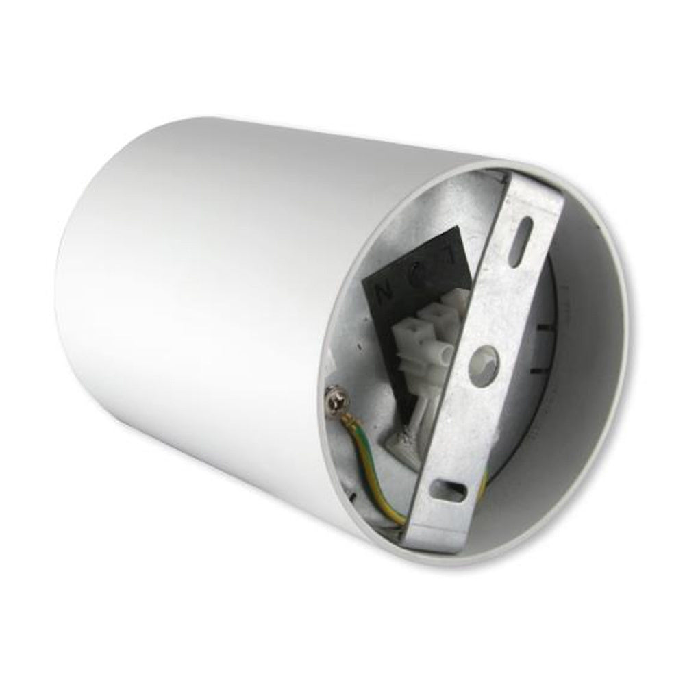 Spectrum LED loftspot CHLOE GU10, påbygget, Hvid aluminium, IP20, justerbar hældning, 250V