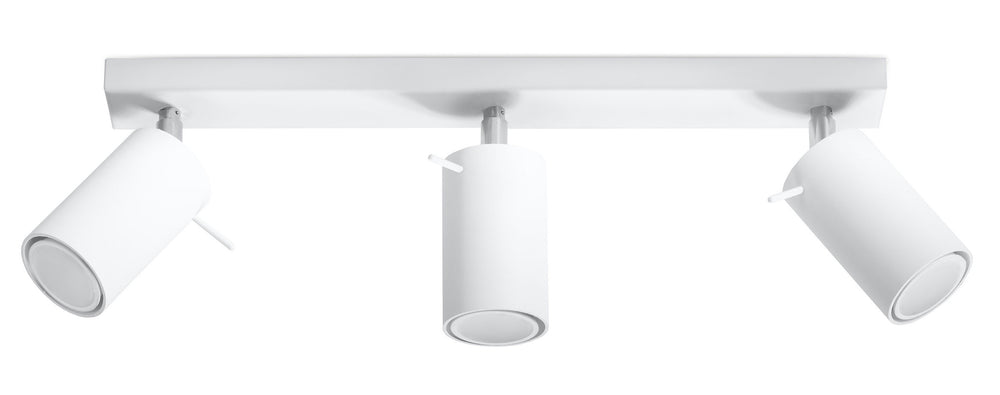Sollux Lighting LED plafondspot white RING with 3 x GU10 fitting