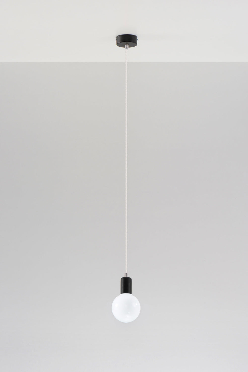 Sollux Lighting LED hanglamp EDISON wit 220-240V 4000K 5 jaar garantie