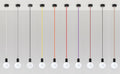 Sollux Lighting LED lamp Tsong black & red pendant - 220-240V AC, CE & RoHS certified, IP20
