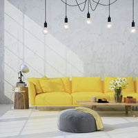 Lucide FIX moderne hængelampe, 5xE27 fatninger, Sort metal, rundt design, justerbar højde, IP20