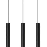 Sollux Lighting LED pendant lamp black gold 3 x G9 fitting