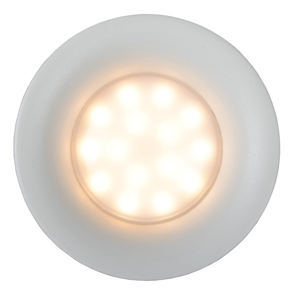Lucide ZIVA LED recessed bathroom spotlight, GU10 socket, IP44, round aluminium, Sand White, Ø84mm