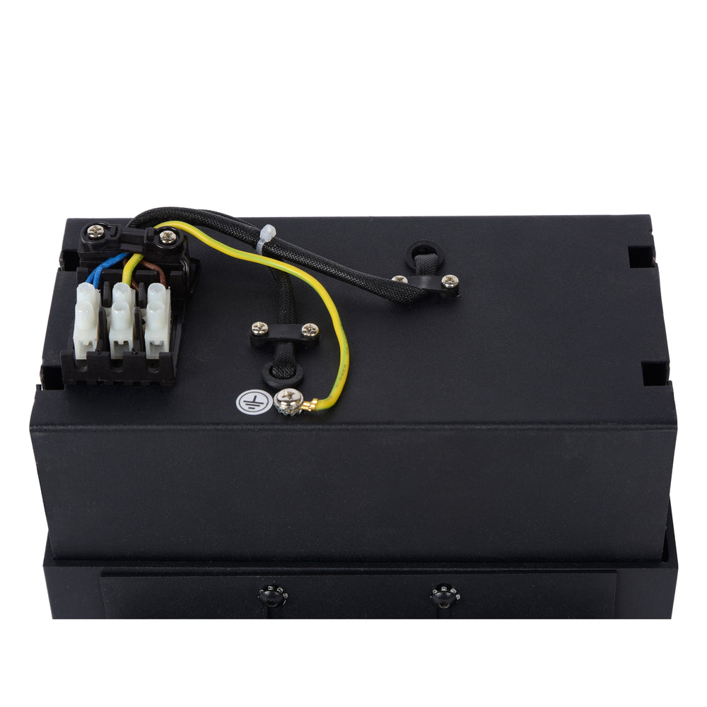 Lucide TRIMLESS recessed spotlight 2xGU10 Black, aluminium housing, IP20, dimmable, 220-240V