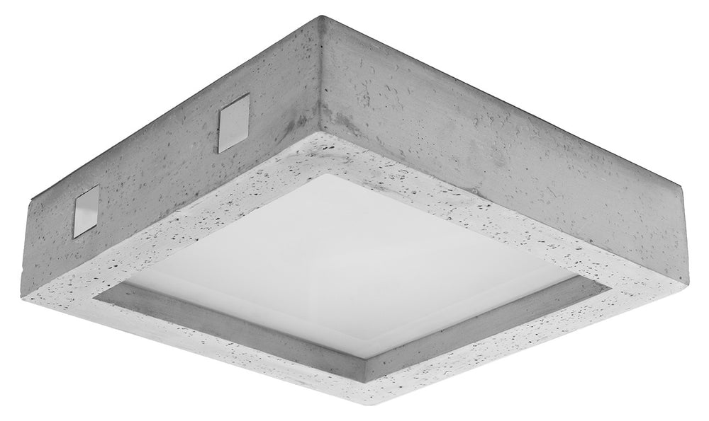 Sollux Lighting plafondspot RIZA beton LED lamp 3000K 1521 lumen