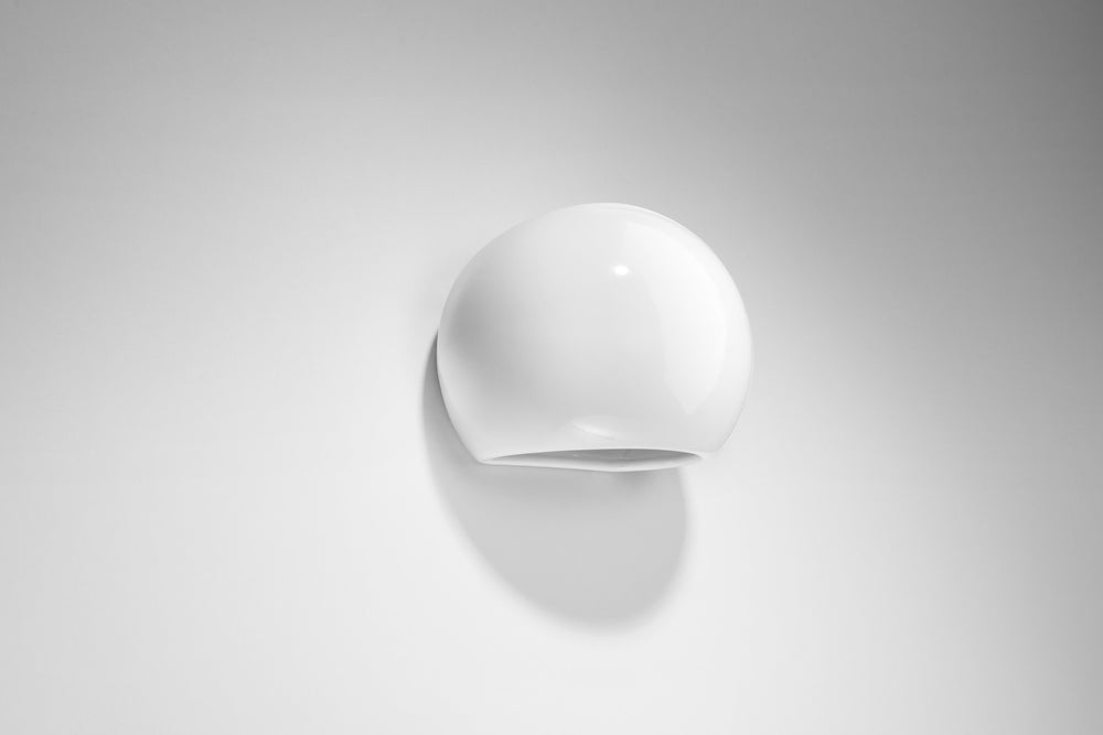 Sollux Lighting LED-lampe 50W aluminiums globe, IP20, 220-240V, 4000K, mat-guld finish