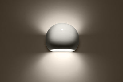 Sollux Lighting LED-lampe 50W aluminiums globe, IP20, 220-240V, 4000K, mat-guld finish