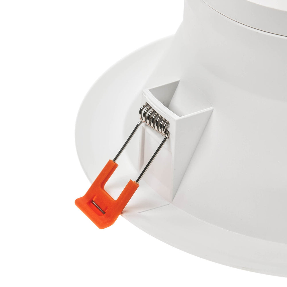 Spectrum LED recessed spotlight 30W 2400 lumens 3000K warm white IP44 White housing 230mm cutout