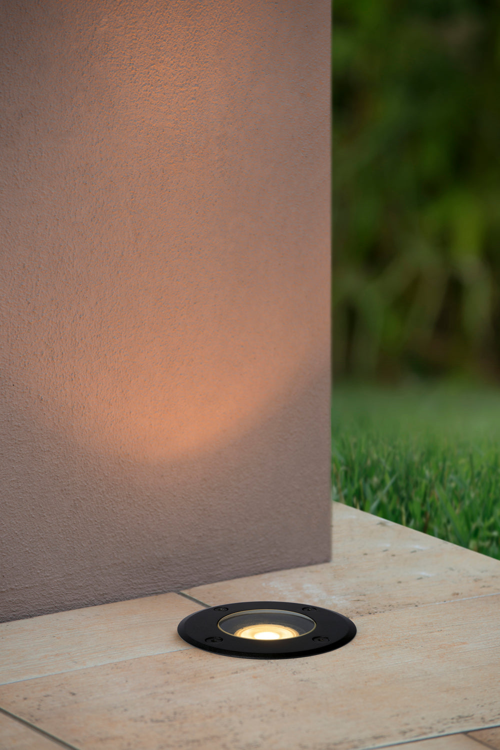 Lucide BILTIN LED jordspot IP67 Sand Mat Sort Ø108mm GU10 220-240V udendørs nedgravningslys