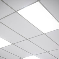 lcb led panel 120x60cm baggylight eco 60w 6000k 6600 lumen ug22 opal hvid