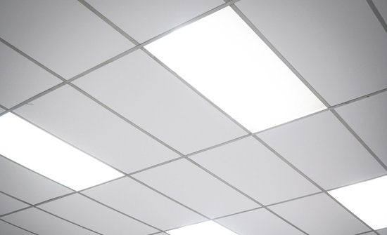 lcb led panel 120x60cm baggylight eco 60w 6000k 6600 lumen ug22 opal hvid
