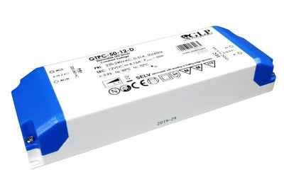 GLP LED strømforsyningsadapter dæmpbar 12V 50W 4.16A til 12V LED-belysning IP20