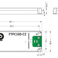 GLP LED strømforsyning 24V 100W 4.17A IP20 driver CE RoHS med pålidelig ydeevne til indendørs belysning