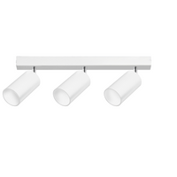 Spectrum LED loftspot MADARA, 3x GU10, Hvid, 230V, IP20, aluminiumshus, CE-certificeret