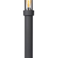 Lucide LORI outdoor LED socket lamp with E27, IP44, day night sensor, 220-240V, 800mm Anthracite