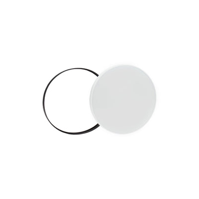 LED ceiling light Nymphea with 18W, 2050 lumens, IP54, motion and schedule sensor, optional light color