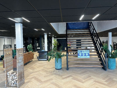 Spectrum LED Panel 120x30CM UGR16 Louvre 27.5W 4000 lumen 4000K Kølig Hvid IP20 Mat Sort