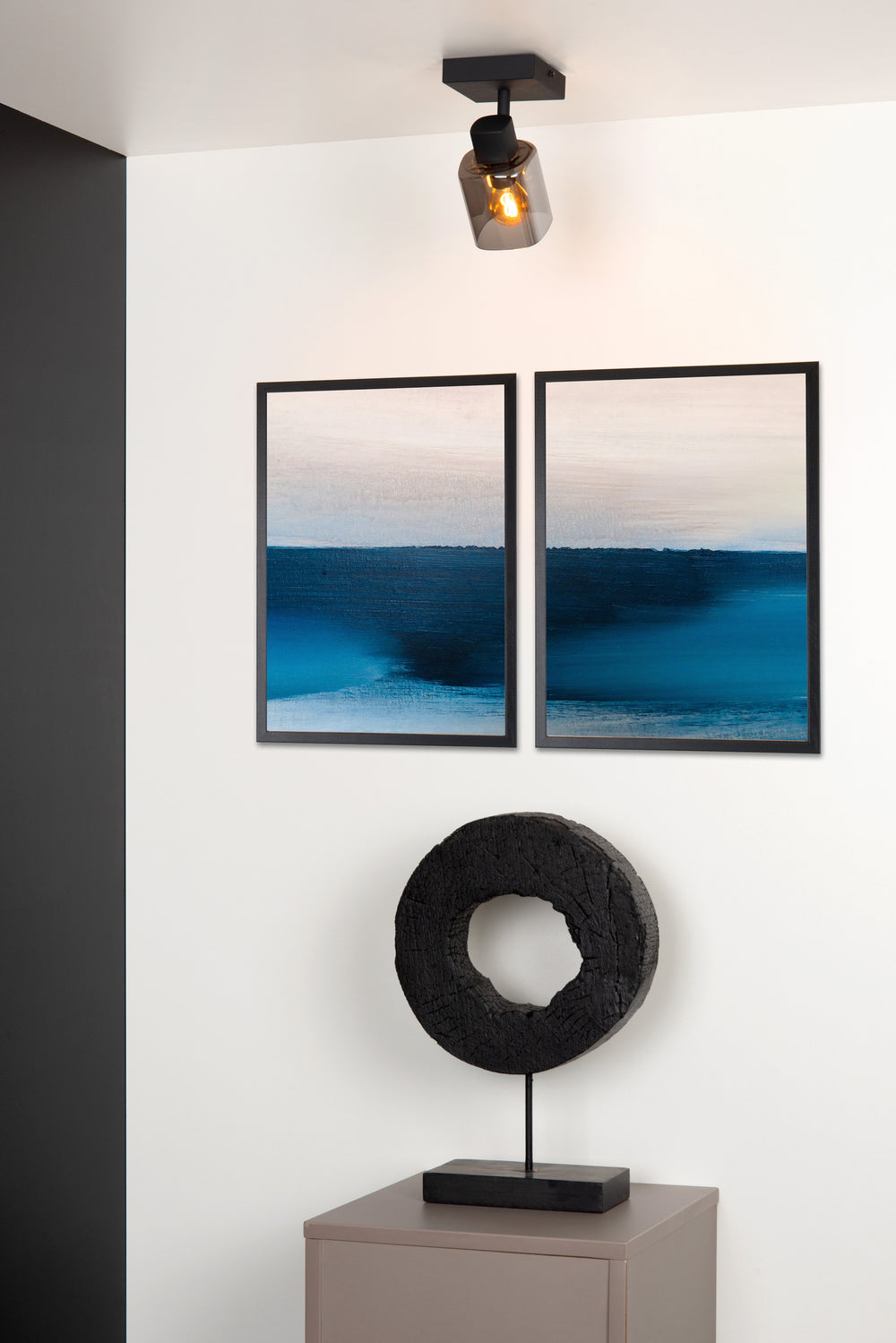 Lucide ALION loftspot, 1xE14, maks. 25W, 230V, IP20, Sort metal, justerbar 360° retrodesign