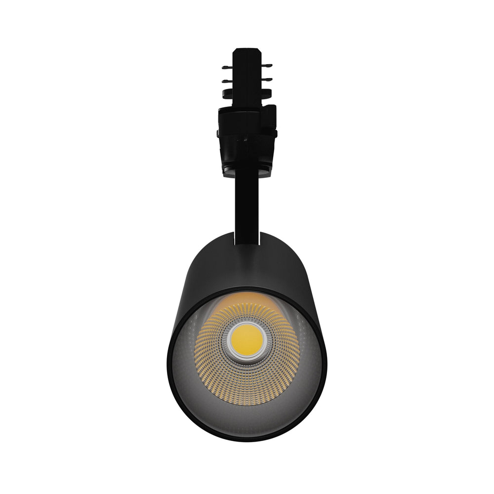 Spectrum LED skinnelys Sort 3-Faset 25W 4000K 2650 lumen 36° Lysvinkel IP20 Aluminiums Hus