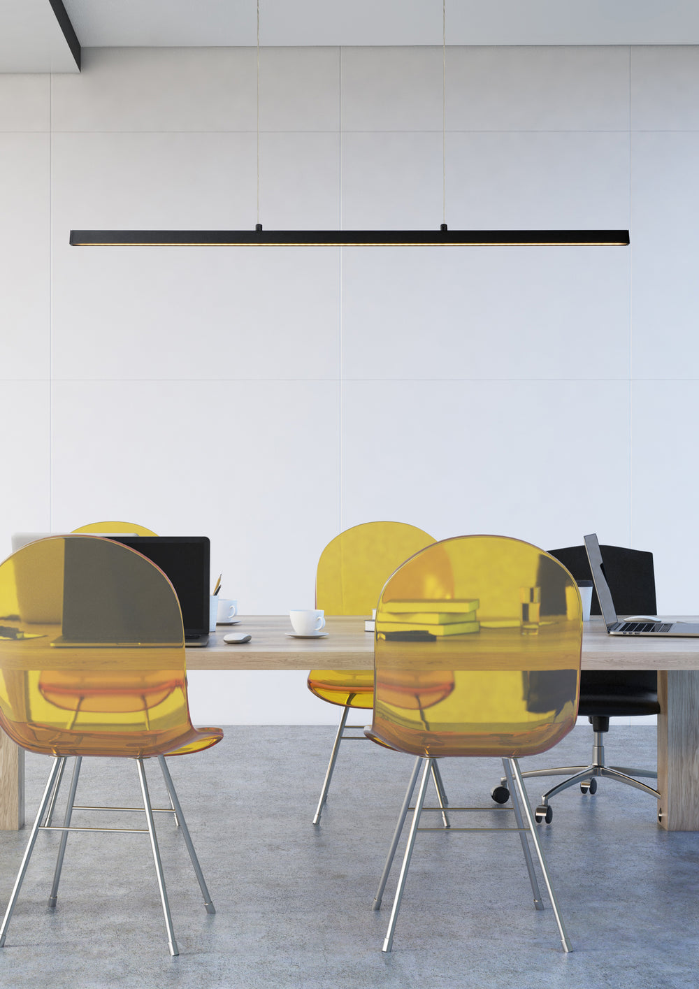 Lucide SIGMA LED hængelampe, dæmpbar 30W 230V 2700K 1711 lumen CRI 90 Sort moderne design IP20