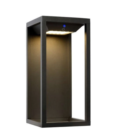 Lucide tenso solcelle LED væglampe 3000K IP54 antracit