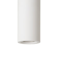 Lucide Gipsy loftspot, 1xGU10, 220-240V, IP20, Hvid gips, cylindrisk moderne design Ø7cm