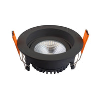 LED indbygningsspot fra LCB, 95mm, 5W, 420 lumen, 2700K varm hvid, IP65, dæmpbar, til badeværelse