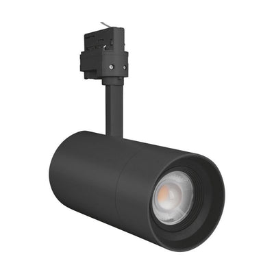 Tsong LED skinnespot 25W 1500 lumen 15-55D varm hvid 3000K - mekanisk zoom dæmpbar
