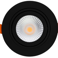 LED indbygningsspot fra LCB, 95mm, 5W, 420 lumen, 2700K varm hvid, IP65, dæmpbar, til badeværelse