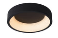 Lucide TALOWE LED loftlampe, dæmpbar 20W 3000K IP20 rund Sort aluminium Ø300mm