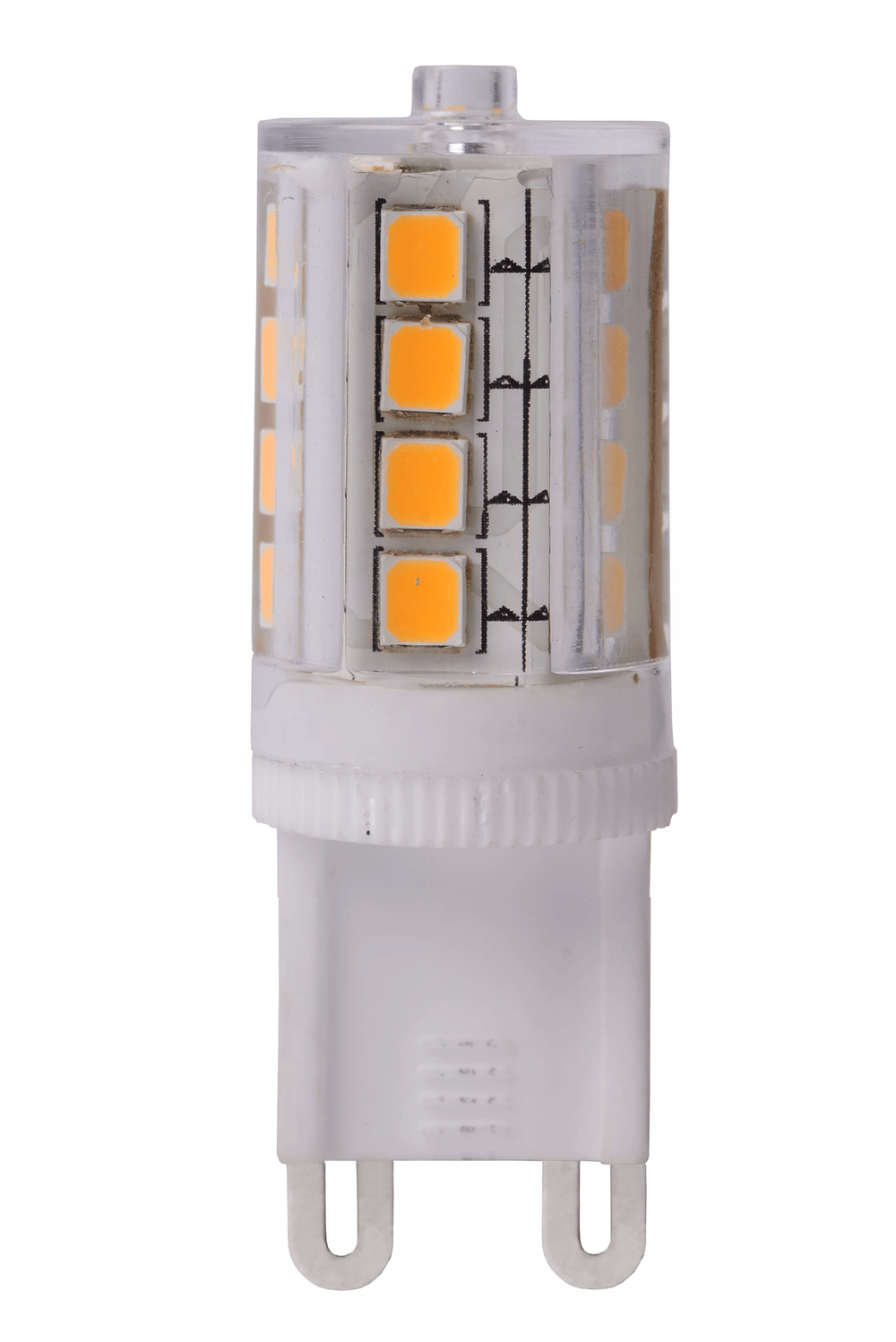 Lucide G9 LED lampe Ø1.5cm dæmpbar 2700K hvid 3.5W 1x nyttig lumen CRI 80