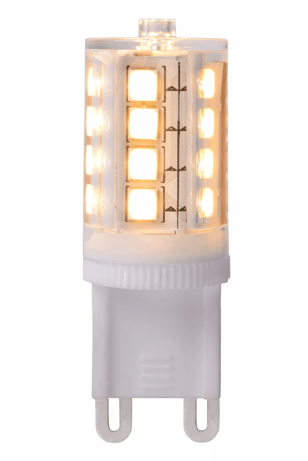 Lucide G9 LED lampe Ø1.5cm dæmpbar 2700K hvid 3.5W 1x nyttig lumen CRI 80