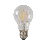 A60 - Filament lamp - Ø 6 cm - LED Dimmable - E27 - 1x5W 2700K - Transparent