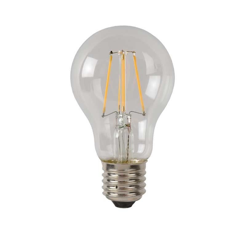 A60 - Filament lamp - Ø 6 cm - LED Dimmable - E27 - 1x5W 2700K - Transparent