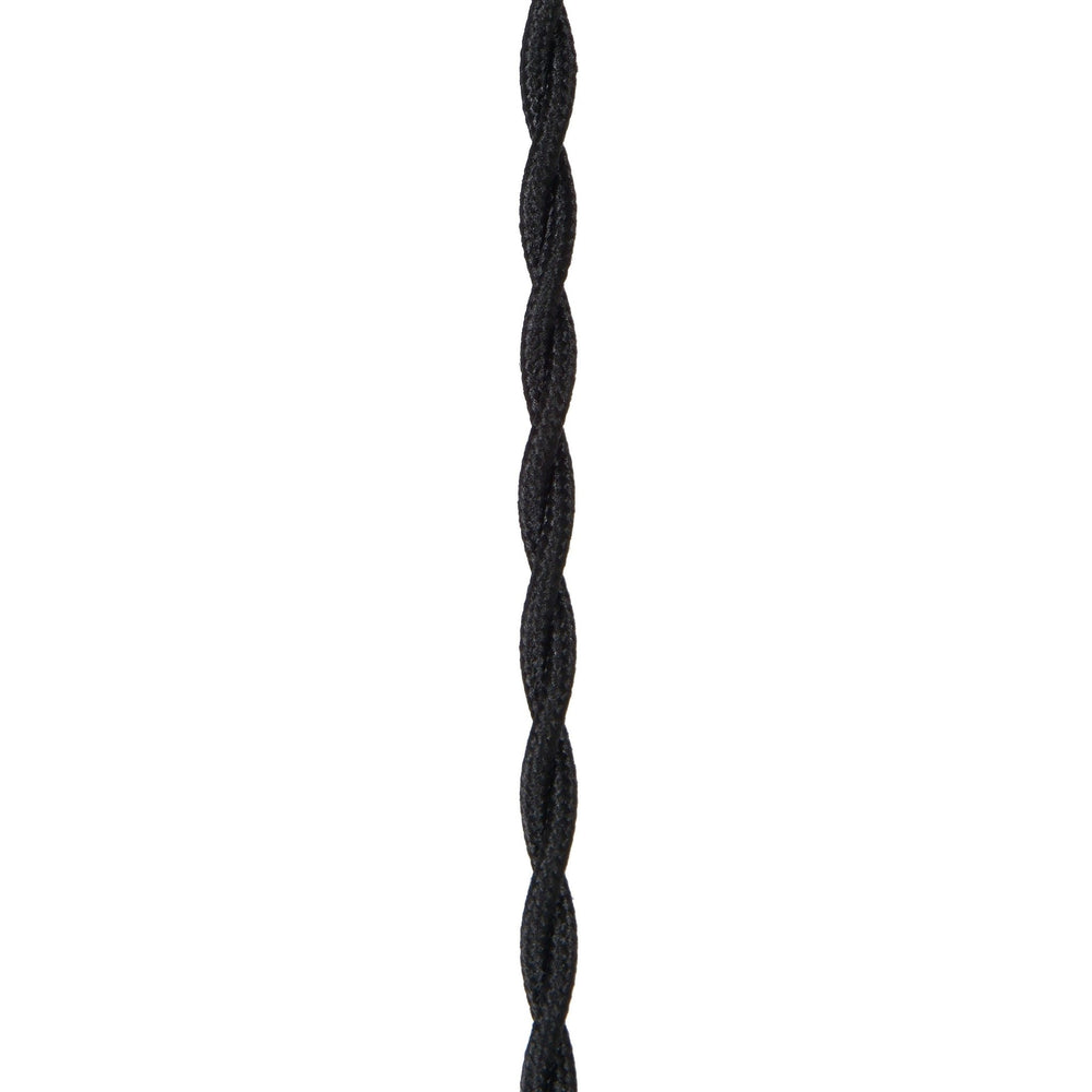 Lucide TEUN retro hængelampe Ø13cm, justerbar højde, E27 fatning, metal satin nikkel og mat sort, IP20