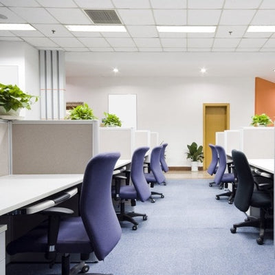 LCB LED Panel 120x60cm Backlit ECO 60W 6600 lumen 6000K Dagslys Hvid UGR22 Opal Hvid IP20