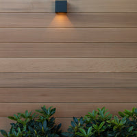 Lucide AXI LED wall light, 2x7W 2700K, IP54, adjustable beam angle, Black aluminum, modern bathroom lighting