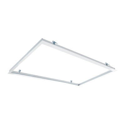 LCB LED-panel 120x30cm indbygget rammesystem hvid aluminium IP20 220-240V AC