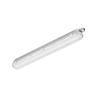 Philips LED waterproof fixture, 25W, 4000 lumen, 4000K cool white, 60cm - 2x18W equivalent