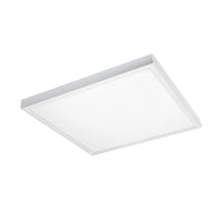 Spectrum algine 600x600mm LED loftlampe hvid aluminium til kontorlokaler, koldt miljø -20/+40, 2 års garanti