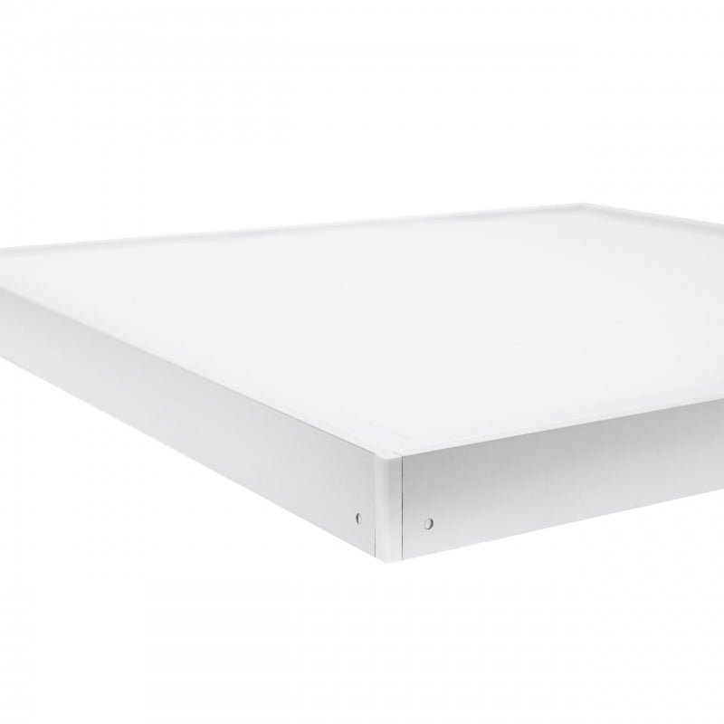 Spectrum algine 600x600mm LED loftlampe hvid aluminium til kontorlokaler, koldt miljø -20/+40, 2 års garanti