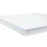 Spectrum algine 600x600mm LED loftlampe hvid aluminium til kontorlokaler, koldt miljø -20/+40, 2 års garanti