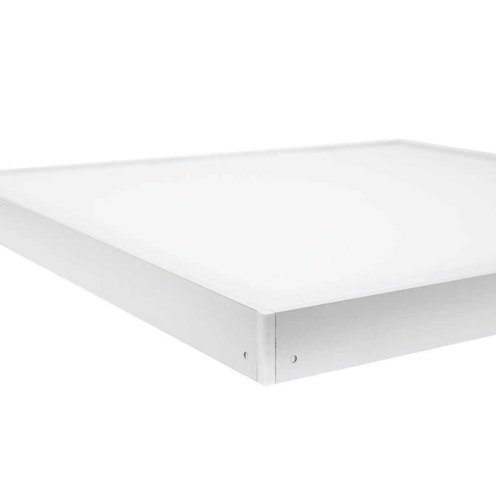 Spectrum algine 600x600mm LED loftlampe hvid aluminium til kontorlokaler, koldt miljø -20/+40, 2 års garanti