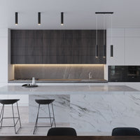 Aigostar LED pendellampe Sort LOOPEZ, 3 x GU10 fatning, IP20, aluminiumshus, CE RoHS certificeret