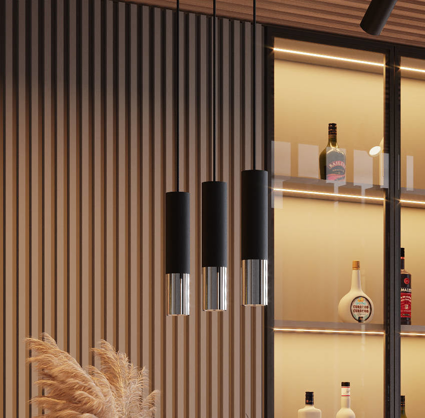Aigostar LED indbygget spot Black Chrome LOOPEZ GU10 fatning IP20 aluminium CE RoHS